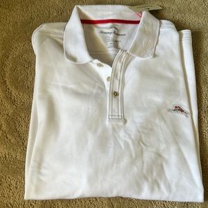 Bran new Tommy bahama Mens white short sleeve brand new shirt with tags